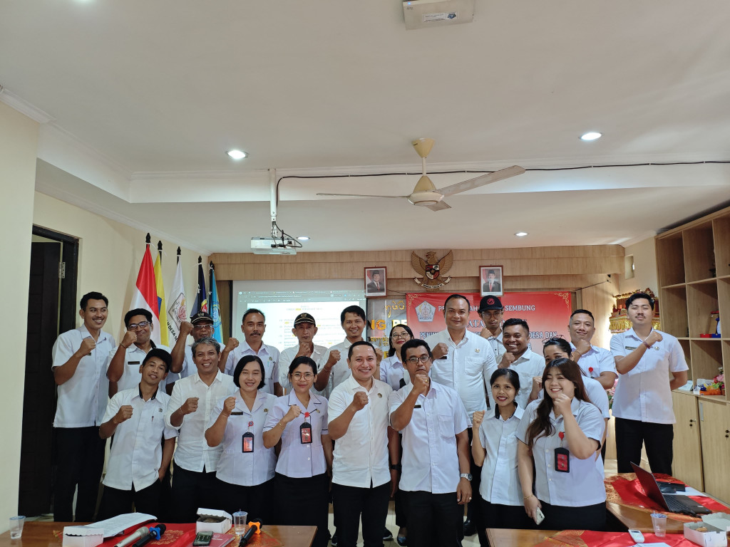 Pelaksanaan Kegiatan Peningkatan Kapasitas Bimbingan Teknis untuk Perangkat Desa dan Unsur Staf Perangkat Desa Sembung